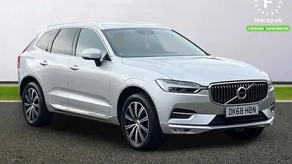 Used Volvo XC60 Inscription 250 HP (183 kW) 2018 Silver SUV