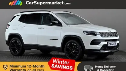 White Used 2022 Jeep Compass Night Eagle SUV | £15,897 (Fair price)
