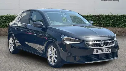 Used Vauxhall Corsa Elite 101 HP (74 kW) 2020 Black Hatchback
