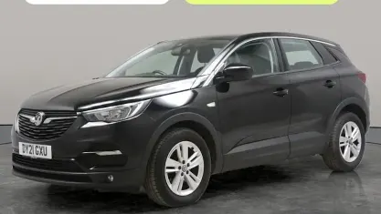 Used Vauxhall Grandland X S 131 HP (96 kW) 2021 Black SUV