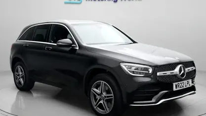 Used Mercedes GLC300de AMG line 306 HP (225 kW) 2022 Black SUV