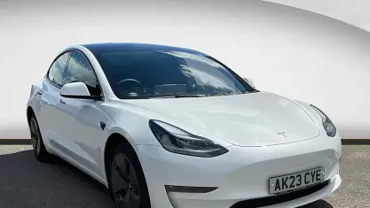 Used Tesla Model 3 Long Range AWD 366 kW (498 HP) 2023 White Sedan