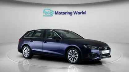 Used Audi A4 150 HP (110 kW) 2022 Blue Estate