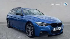 Estoril blue Used 2018 BMW 320 M Sport Estate | £17,390 (Fair price)