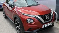 Red Used 2021 Nissan Juke Tekna SUV | £16,000 (Fair price)