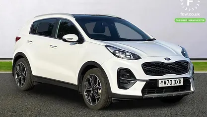 Used Kia Sportage GT-Line S 136 HP (100 kW) 2020 White SUV