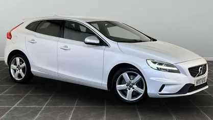 White Used 2017 Volvo V40 R-Design Hatchback | £10,995 (Fair price)