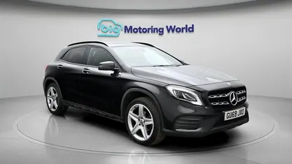 Used Mercedes GLA200 AMG line 156 HP (114 kW) 2019 Black SUV