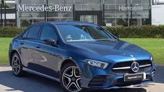 Blue Used 2022 Mercedes A250 AMG Line Premium Sedan | £20,000 (Fair price)