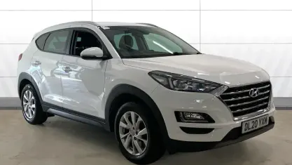 Używany Hyundai Tucson SE 116 KM (85 kW) 2020 Biały SUV