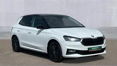 Moon white metallic black roof Used 2023 Skoda Fabia Colour Edition Hatchback | £17,650 (Fair price)