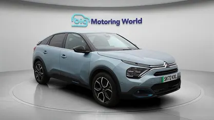 Blue Used 2022 Citroën e-C4 Shine Hatchback | £11,050 (Fair price)