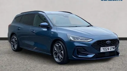 Used Ford Focus ST-Line X 125 HP (91 kW) 2024 Blue Estate