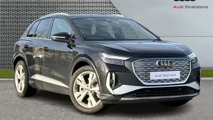New Audi Q4 e-tron S-Line 210 kW (286 HP) 2025 Black SUV