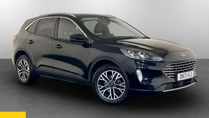 Black Used 2021 Ford Kuga Titanium SUV | £14,895 (Good price)
