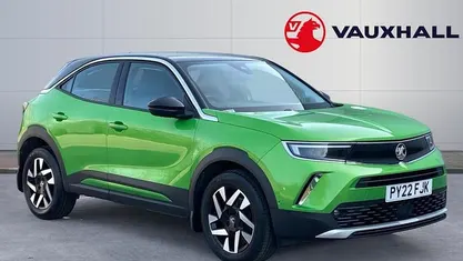 Used Vauxhall Mokka Elite 110 HP (80 kW) 2022 Green SUV