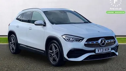 Used Mercedes GLA200 Active 150 HP (110 kW) 2021 White SUV