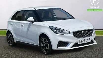 Used MG MG3 Exclusive 106 HP (77 kW) 2024 White Hatchback