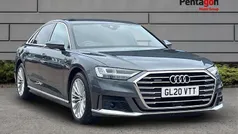 Grey Used 2020 Audi A8 S-Line Sedan | £28,012 (Fair price)