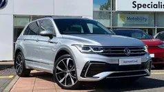Silver Used 2023 VW Tiguan R-line SUV | £31,495 (Fair price)