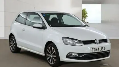 Used VW Polo SE 90 HP (66 kW) 2014 White Hatchback