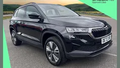 Black magic pearl effect Used 2022 Skoda Karoq SE Drive SUV | £19,395 (Fair price)