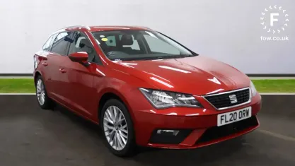 Used Seat Leon Sport 131 HP (96 kW) 2019 Red Estate