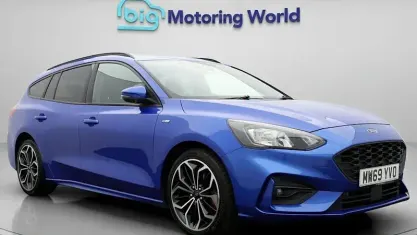 Used Ford Focus ST-Line X 125 HP (91 kW) 2020 Blue Estate