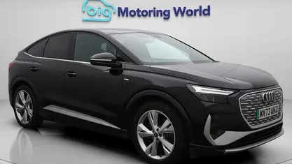 Used Audi Q4 Sportback e-tron S-Line 150 kW (204 HP) 2023 Black SUV