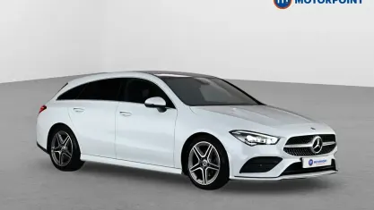 Used Mercedes CLA180 AMG Line Premium Plus 136 HP (100 kW) 2022 White Coupe