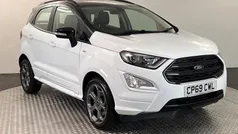 White Used 2019 Ford Ecosport ST-Line SUV | £13,405 (Fair price)