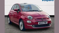 Red Used 2023 Fiat 500 Hatchback | £10,750 (Fair price)