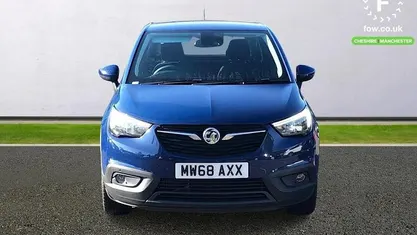 Used Vauxhall Crossland X S 110 HP (80 kW) 2019 Blue SUV