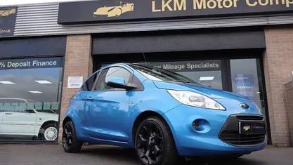 Used Ford Ka Zetec 69 HP (50 kW) 2016 Blue Hatchback