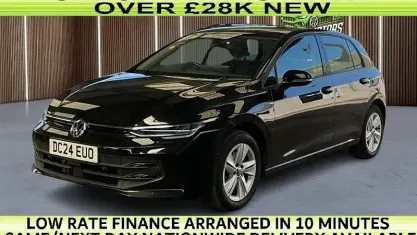 Used VW Golf VIII Life 116 HP (85 kW) 2024 Black Hatchback