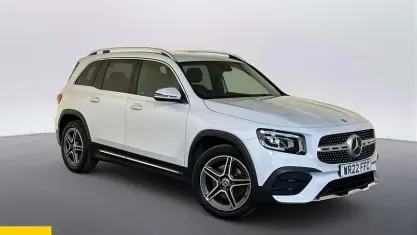 Used Mercedes GLB200 AMG line 163 HP (119 kW) 2022 White SUV
