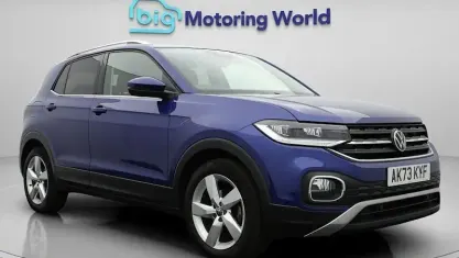 Used VW T-Cross SEL 110 HP (80 kW) 2023 Blue SUV