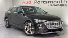 Black Used 2020 Audi e-tron Advanced SUV | £19,990 (Fair price)