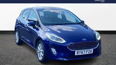 Blue Used 2017 Ford Fiesta Zetec Hatchback | £7,200 (Fair price)
