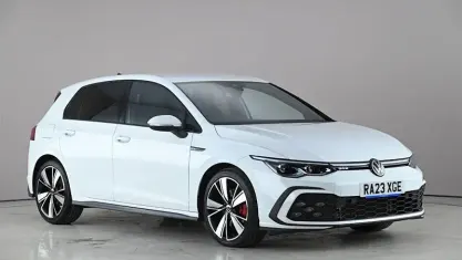 Used VW Golf VIII GTD 200 HP (147 kW) 2023 White Hatchback