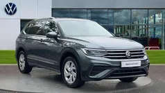 Platinum grey metallic Used 2022 VW Tiguan Allspace Life SUV | £24,992 (Good price)