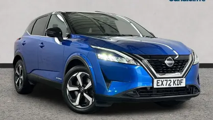 Used Nissan Qashqai N-Connecta 190 HP (139 kW) 2022 Blue SUV