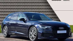 Blue Used 2022 Audi A6 Black Edition Estate | £31,995 (Fair price)