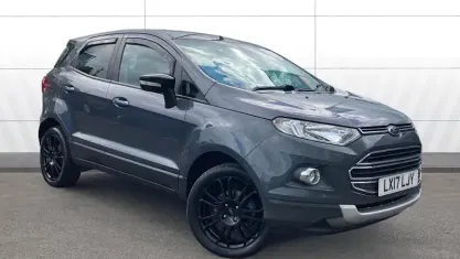 Usado Ford Ecosport Titanium S 140 CV (102 kW) 2017 Gris SUV