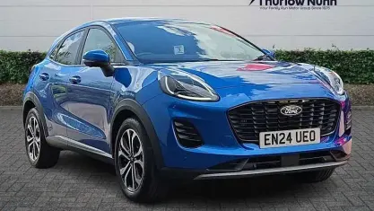 Used Ford Puma Titanium 125 HP (91 kW) 2023 Blue SUV