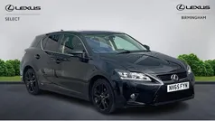 Black Used 2015 Lexus CT200h Sport Line Hatchback | £12,500 (Fair price)