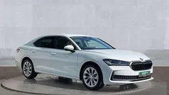 Pure white New 2025 Skoda Superb SE L Hatchback | £31,300 (Fair price)