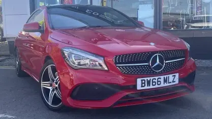 Used Mercedes CLA250 AMG 218 HP (160 kW) 2016 Red Coupe
