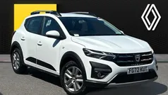 White Used 2022 Dacia Sandero Comfort Hatchback | £11,362 (Fair price)
