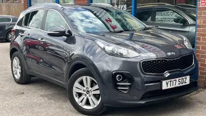 Used Kia Sportage 116 HP (85 kW) 2017 Silver SUV